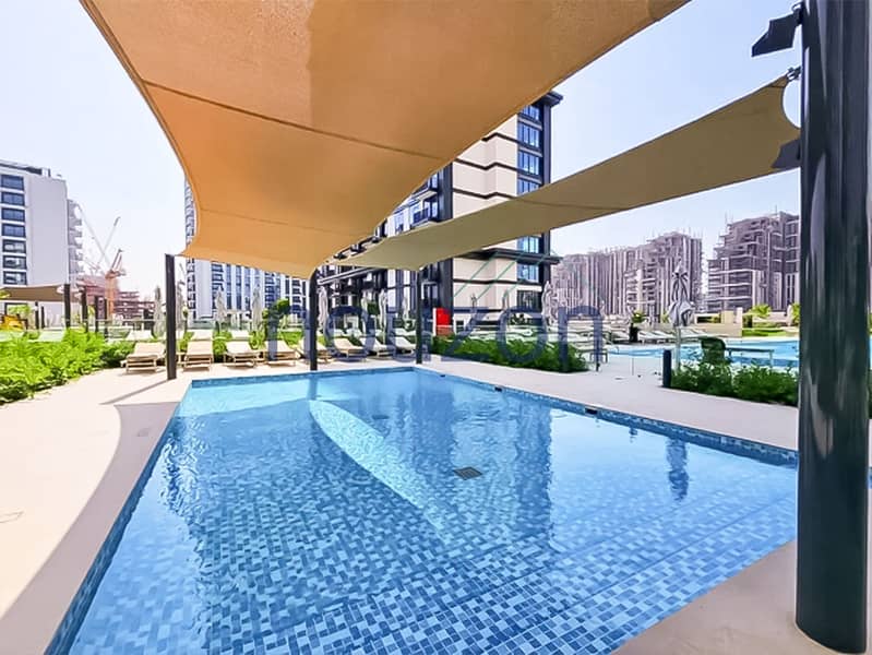 Spacious 2BR | High Floor | Pool + Park View - Image 17