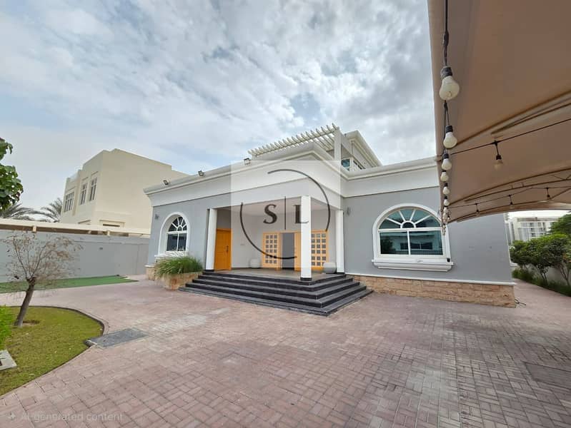 Spacious 5BR Villa + Maid | Private Garage & Garden