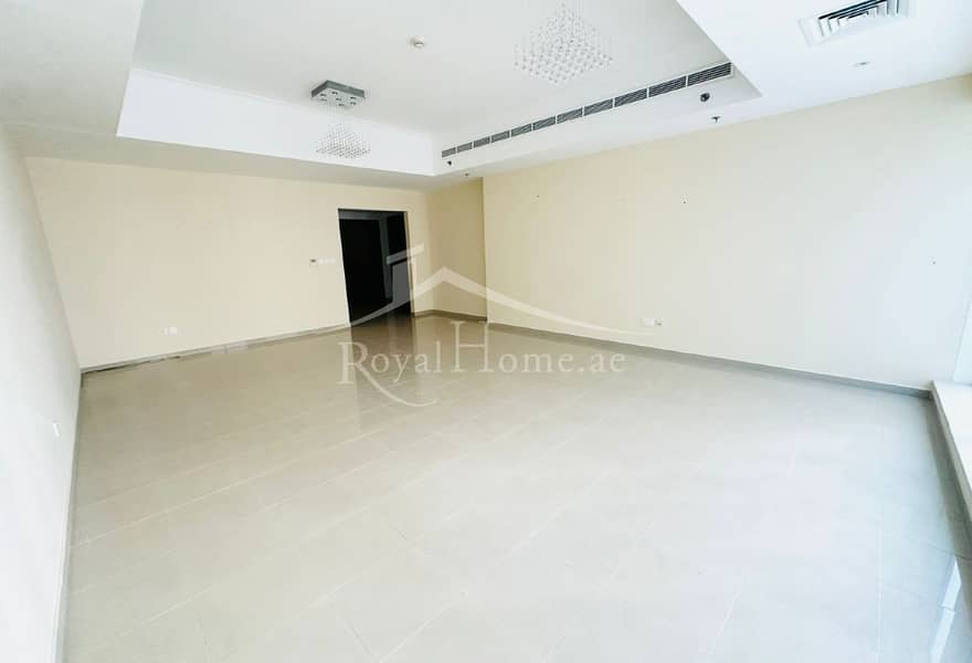 2 BR+Maid|Kitchen Partially Equipped|Unfurnished