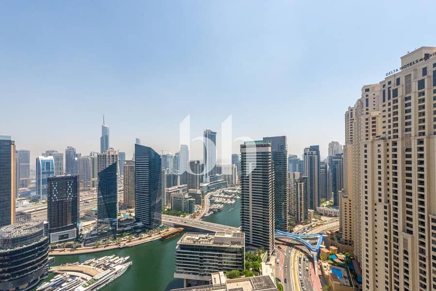Vacant | Dubai Marina View | High Floor - Image 9