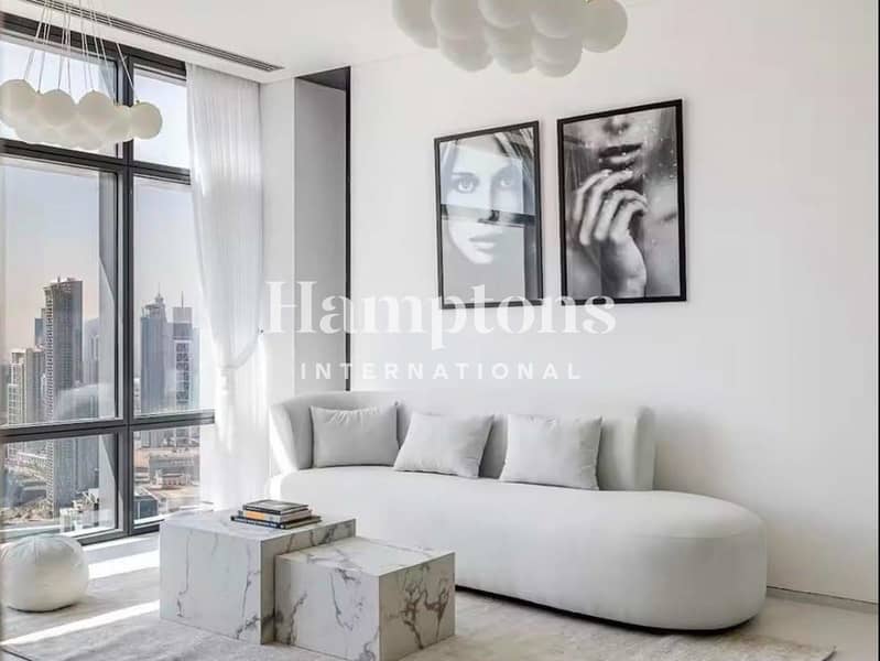Furnished 1BR | Elegant Interior | Index Tower