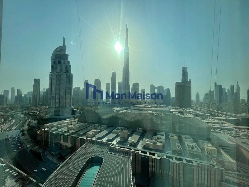 Fully Furnished | Middle Floor | Burj Khalifa View