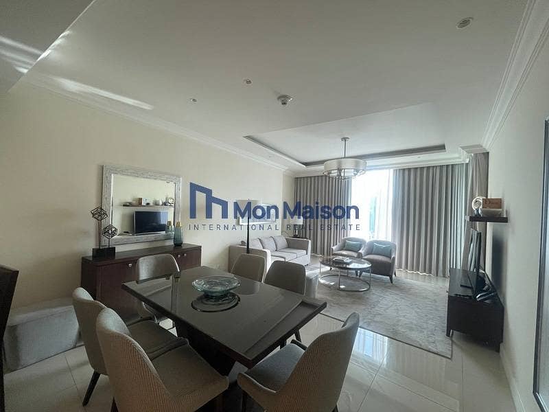 Fully Furnished | Middle Floor | Burj Khalifa View