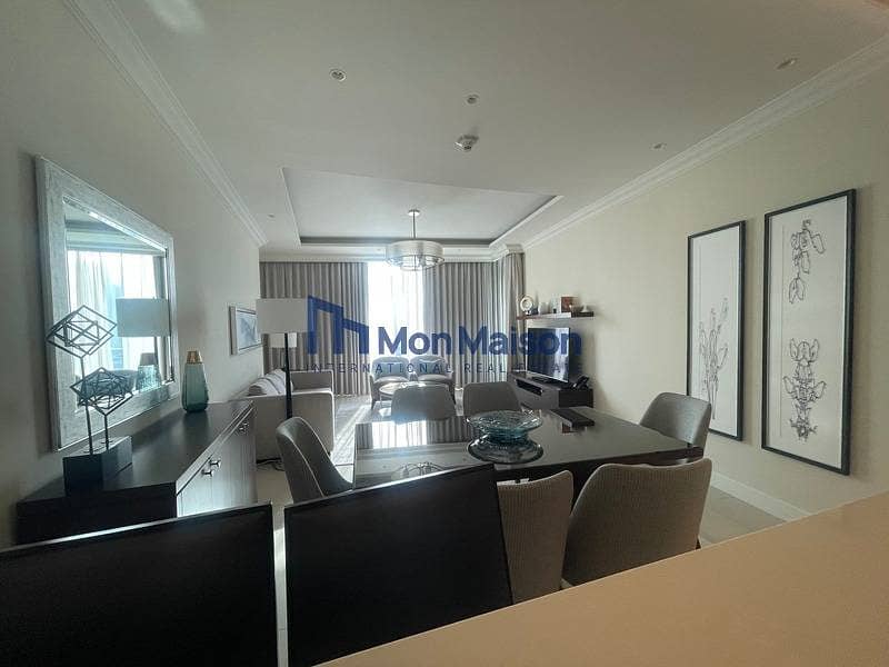 Fully Furnished | Middle Floor | Burj Khalifa View