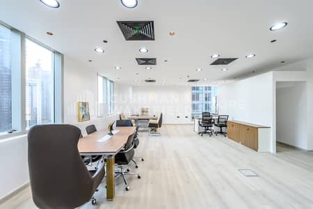 Office for Rent in Business Bay, Dubai - Fitted Office | Well Located | DED License