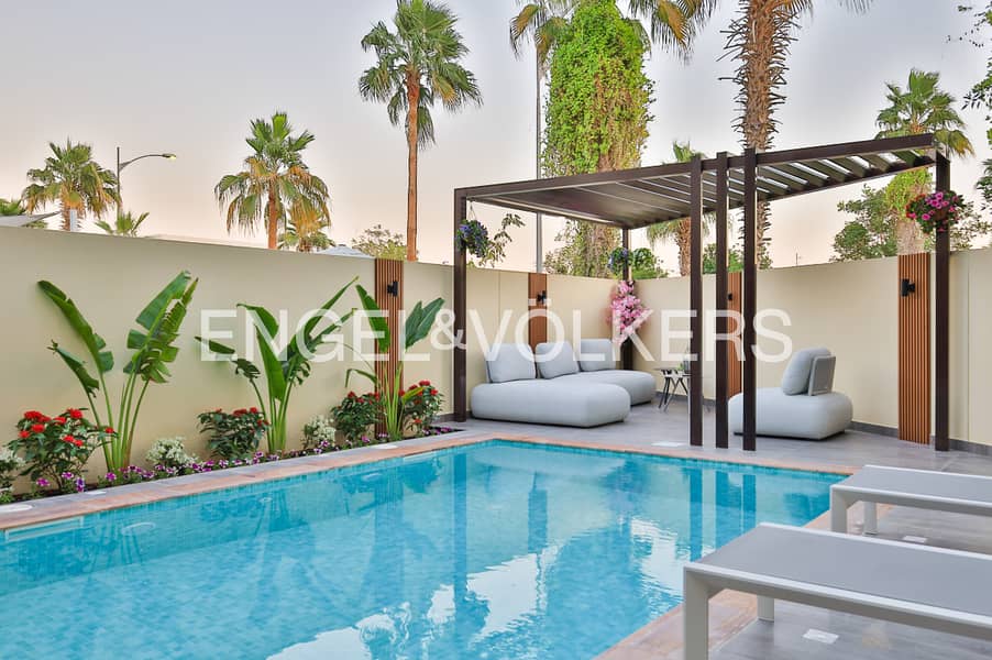 Furnished | Private Pool | Single Row Villa