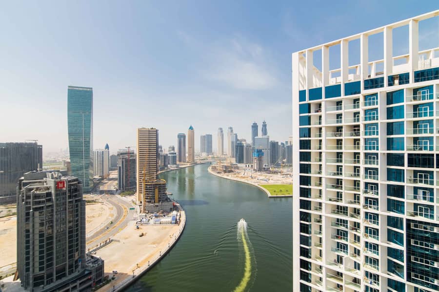 Fully furnished | 1BHK Rented | Full Canal View | Burj Khalifa view | High floor | Ready investor deal | Motivated seller - Image 7