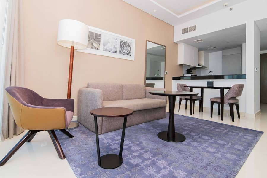 Fully furnished | 1BHK Rented | Full Canal View | Burj Khalifa view | High floor | Ready investor deal | Motivated seller - Image 11