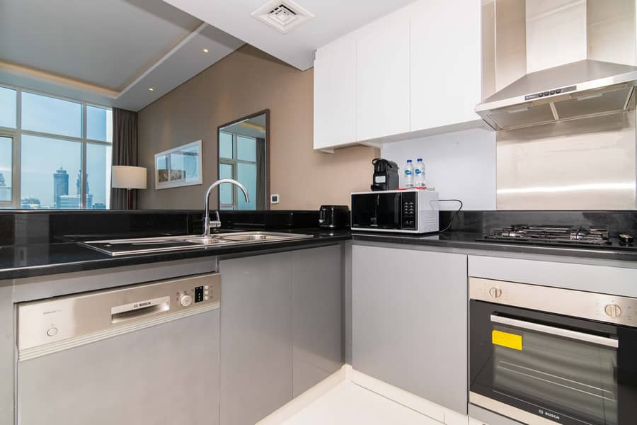 Fully furnished | 1BHK Rented | Full Canal View | Burj Khalifa view | High floor | Ready investor deal | Motivated seller - Image 15