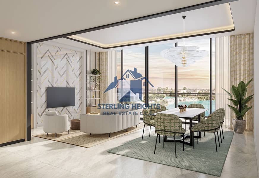 High ROI | Opera & Lagoon View | 1BR | Dubai South - Image 7