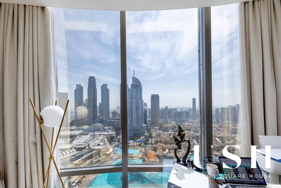 Tenanted | 2BR | Mid Floor | Full Fountain View