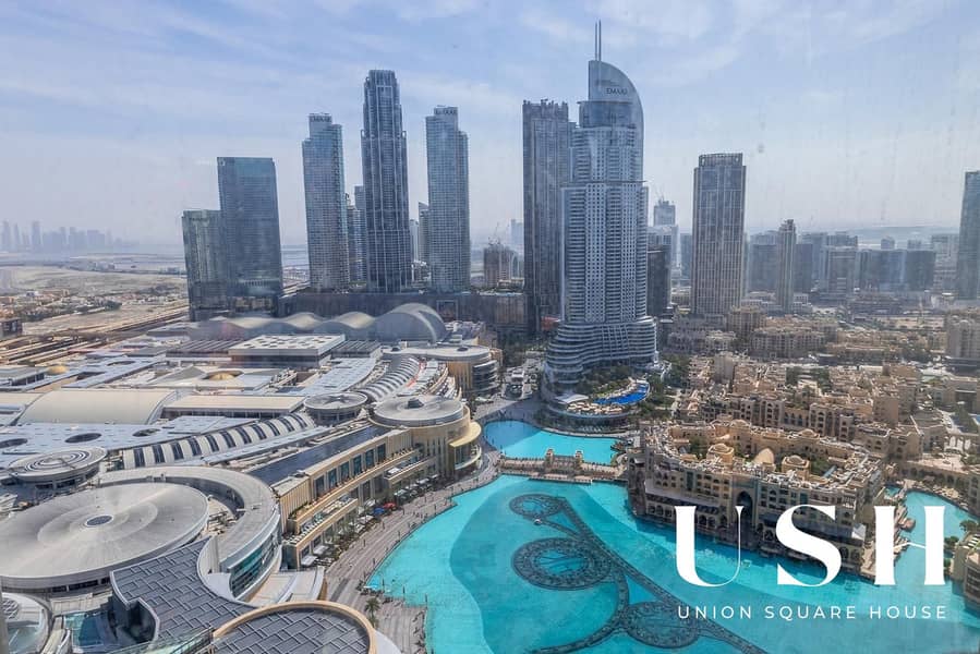 Tenanted | 2BR | Mid Floor | Full Fountain View