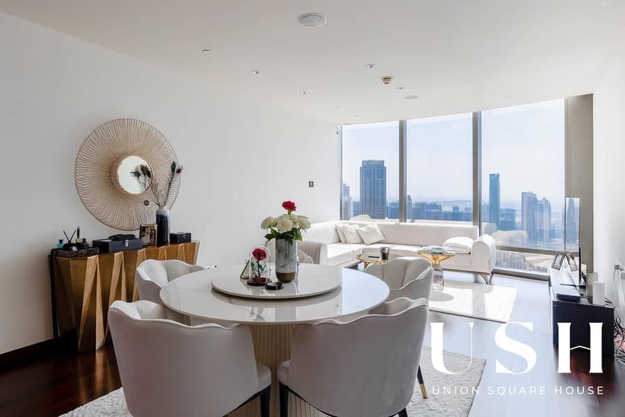 Tenanted | 2BR | Mid Floor | Full Fountain View