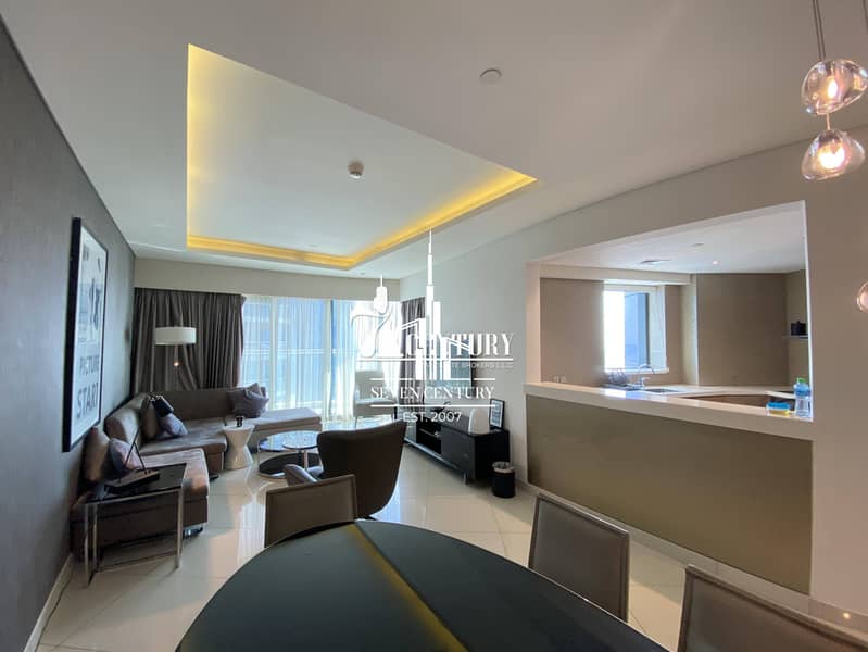 Fully Furnished | Stunning 3 BR | High Floor
