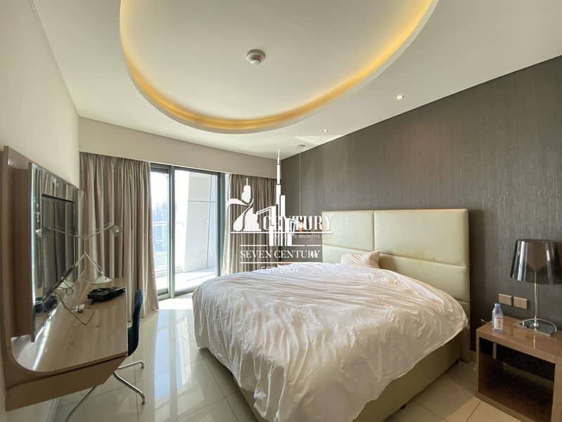 Fully Furnished | Stunning 3 BR | High Floor