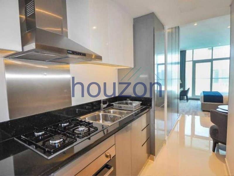 Spacious Studio | Balcony | Canal + Pool View