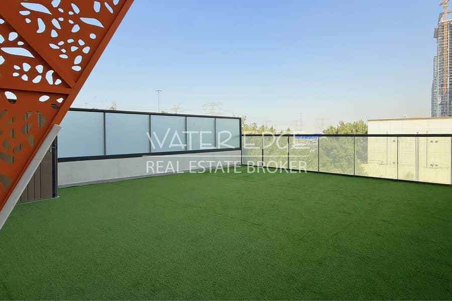 Large Terrace | Fully Furnished | Vacant