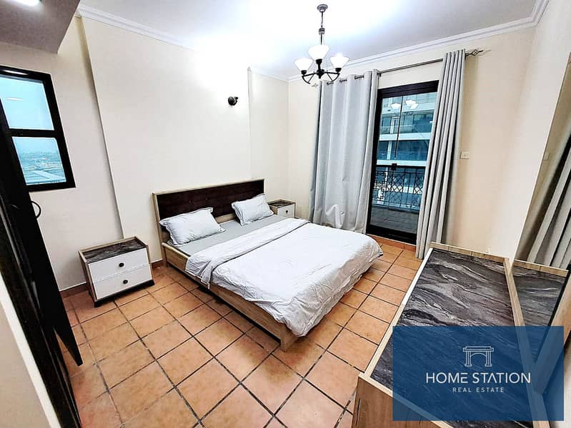 Furnished 1BR Apartment With Balcony | Near MOE