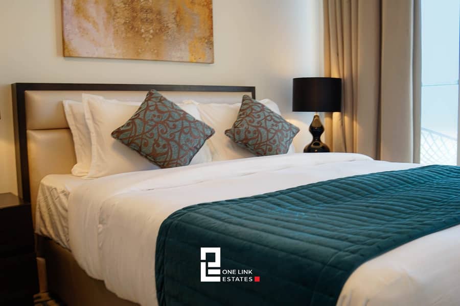 Higher Floor | Fully Furnished Studio with Balcony | Vacant