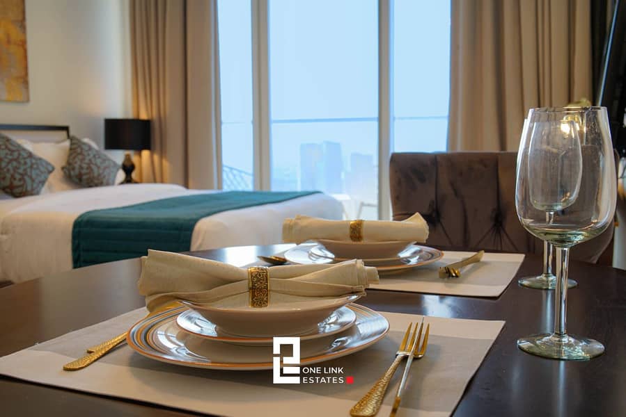 Higher Floor | Fully Furnished Studio with Balcony | Vacant - Image 8