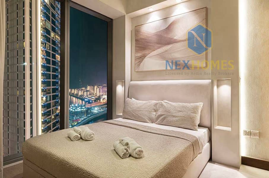 Full Sea & Marina View | Big Balcony | High Floor