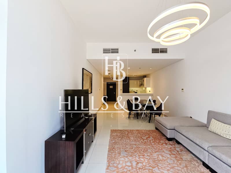 Luxury 2bed+Maid's |Fully Furnished| Golf View