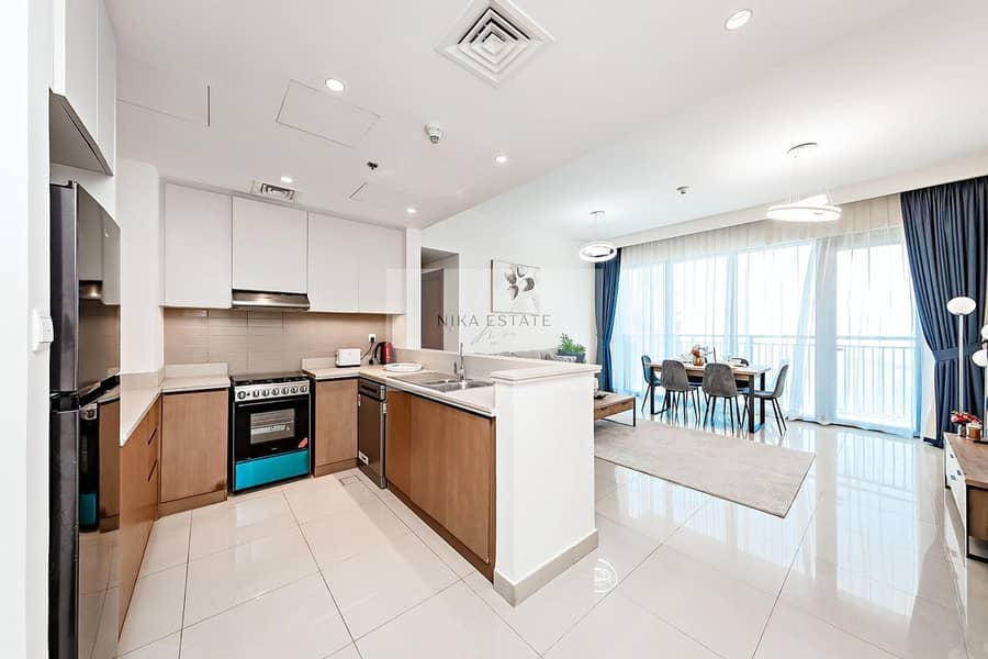 Emaar Waterfront Home | Fully Furnished | 1 Cheque