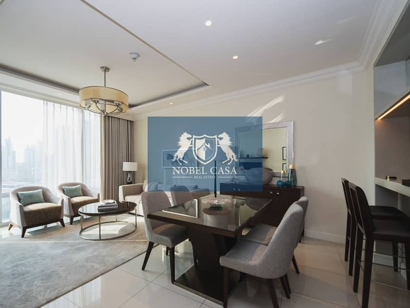 Spacious | Fully Furnished | Burj View