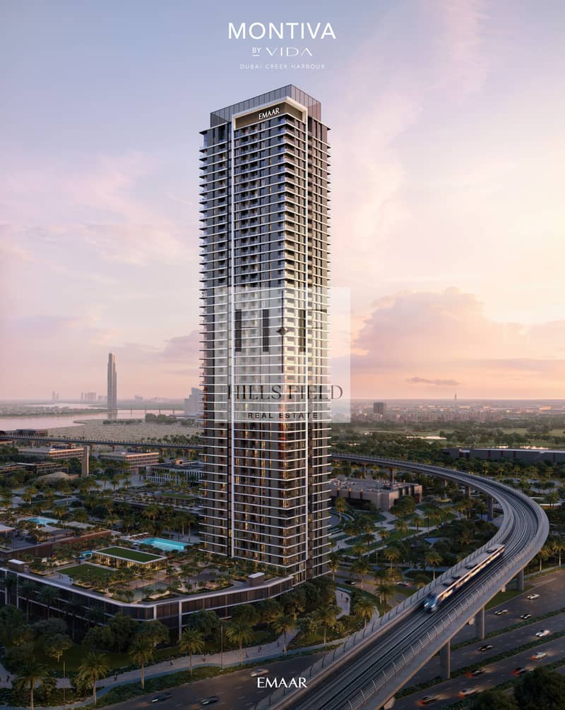 Last Vida Branded Tower | High Floor | Limited Units | Creek Tower & Sea Views | Next To Metro | Investors Deal