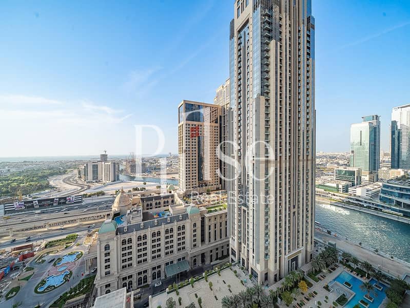 Elegant 2BR with Stunning Canal and Sea Views