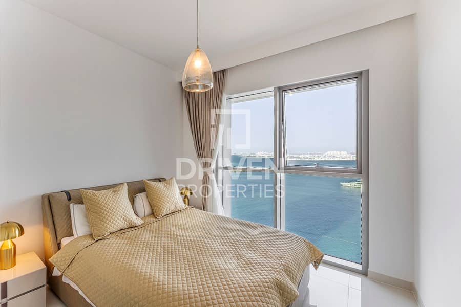 Stunning Sea and Palm view | Furnished | Brand New