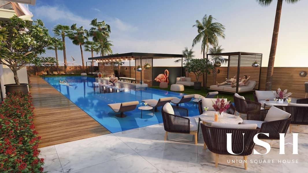 Fully Furnished Studio | Pool View | Payment Plan - Image 7