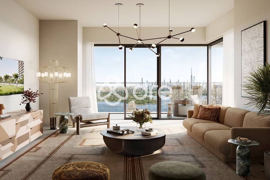 Modern 2-Bedroom Apartment | Creek City Views