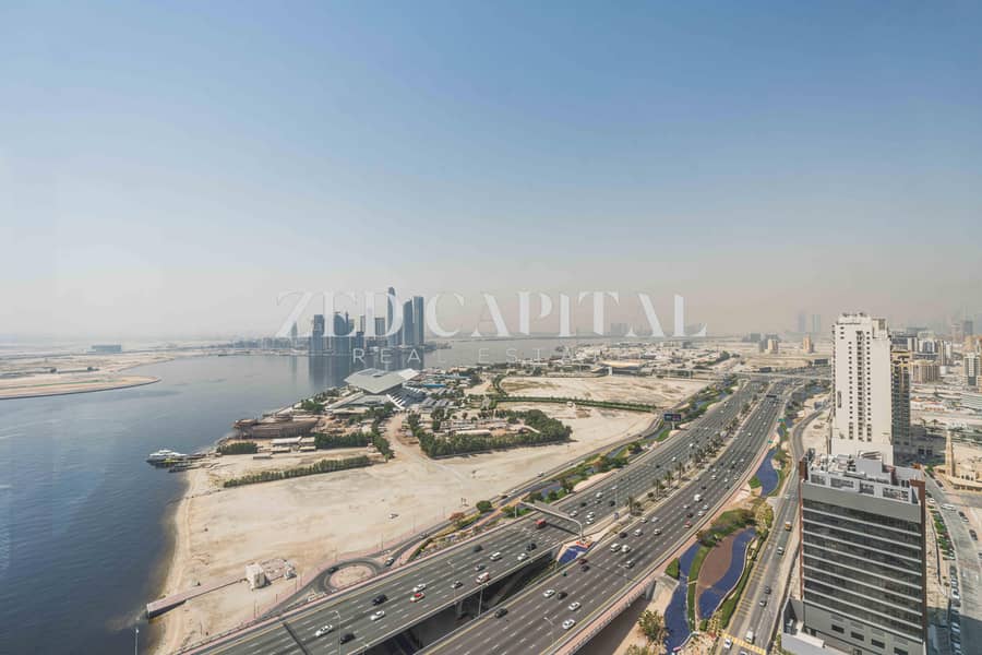 Stunning Creek View | High Floor | Maid's Room - Image 16