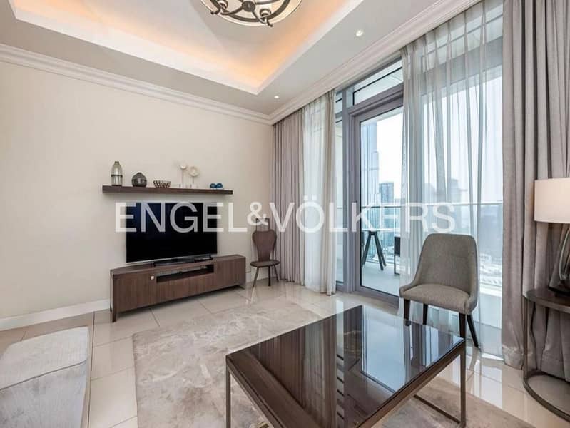 Burj Khalifa View | Fully Furnished | Vacant