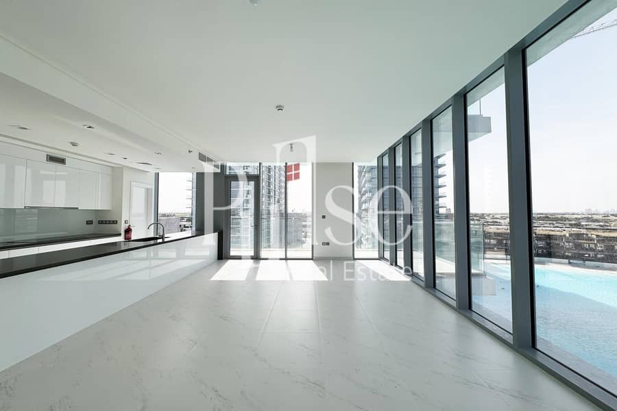 Modern 3BR and Maid’s | Corner Unit | Lagoon Views