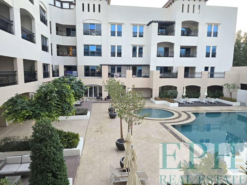 POOL VIEW | HUGE BALCONY | READY TO MOVE - Image 25