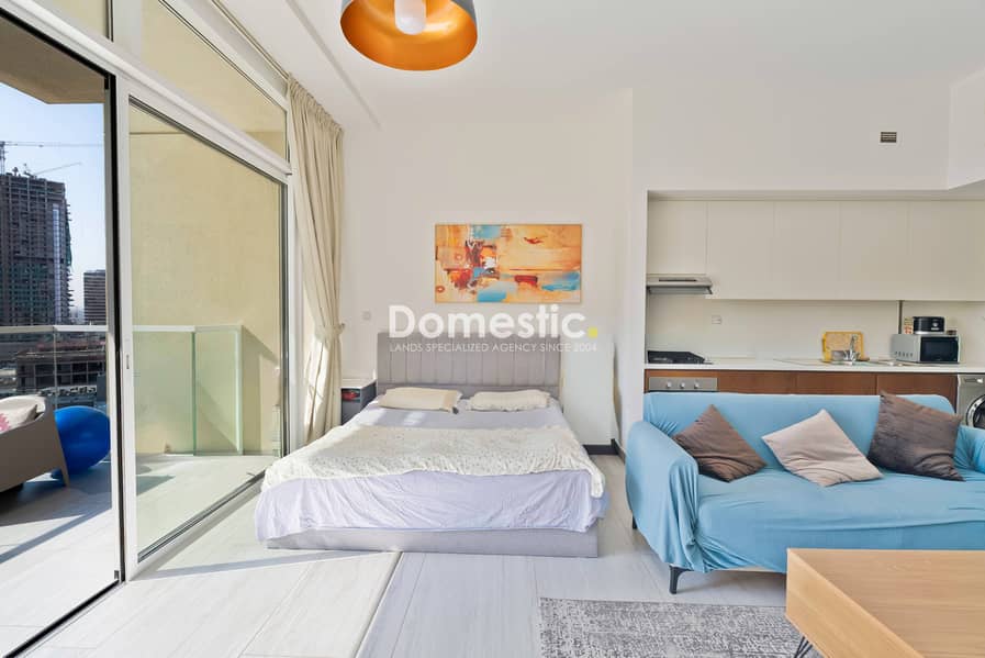 Fully furnished Studio +Balcony |Vacant | Upgraded - Image 6