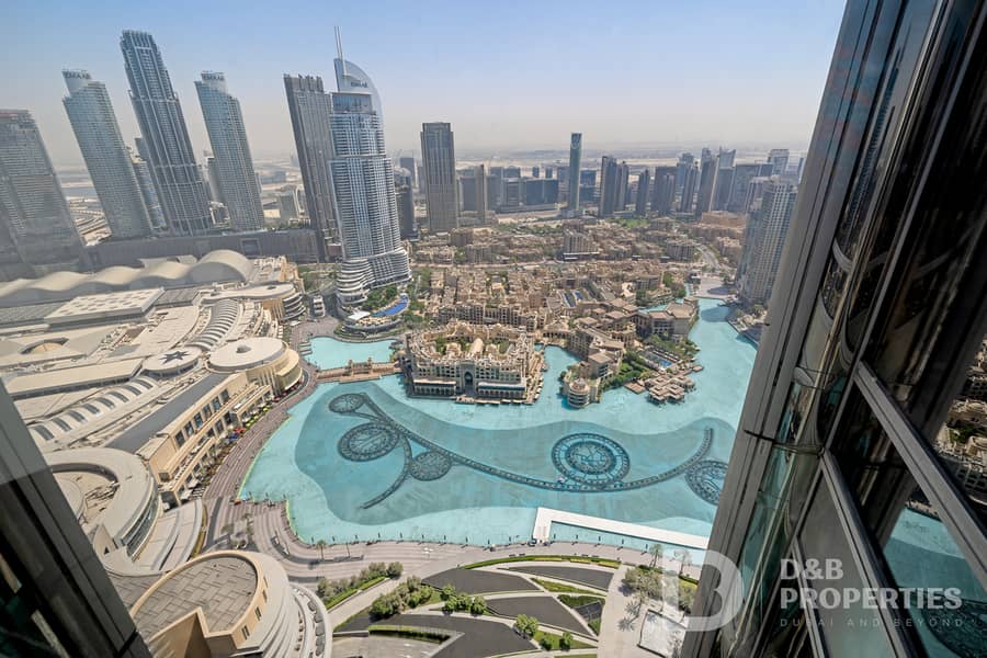 Fountain View | Ample Storage | High Floor