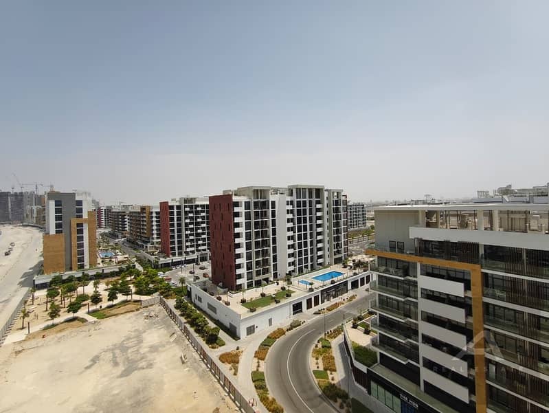 VASTU Compliant | 1 Bedroom Fully Furnished | Canal & Pool View | Azizi Riviera 7 - Image 9