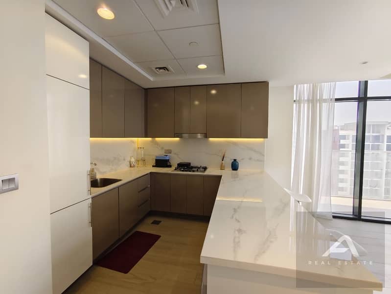 VASTU Compliant | 1 Bedroom Fully Furnished | Canal & Pool View | Azizi Riviera 7