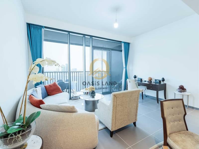 Spacious 2BHK with Stunning Sea View at Creek Edge Tower 1