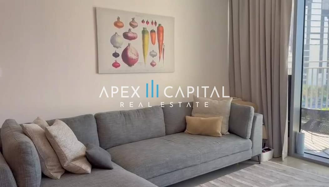 Burj and Water View | Furnished | Vacant