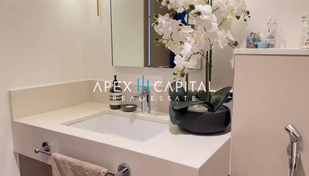 Burj and Water View | Furnished | Vacant - Image 17