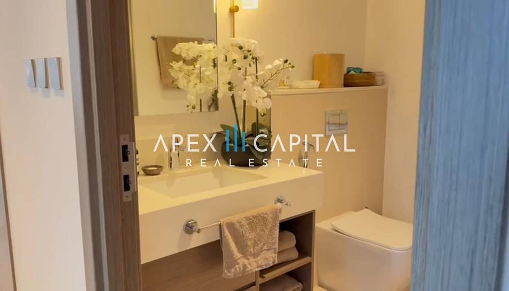 Burj and Water View | Furnished | Vacant - Image 18