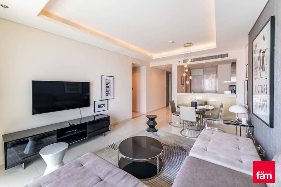 Furnished Exclusive 2BR at High floor