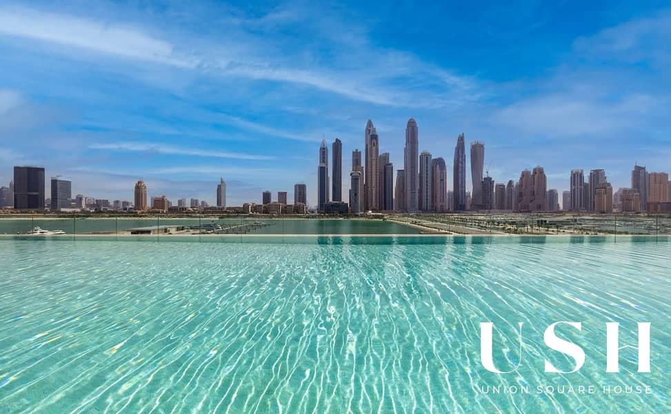 Largest 1BR | Full Sea and Marina skyline view - Image 8