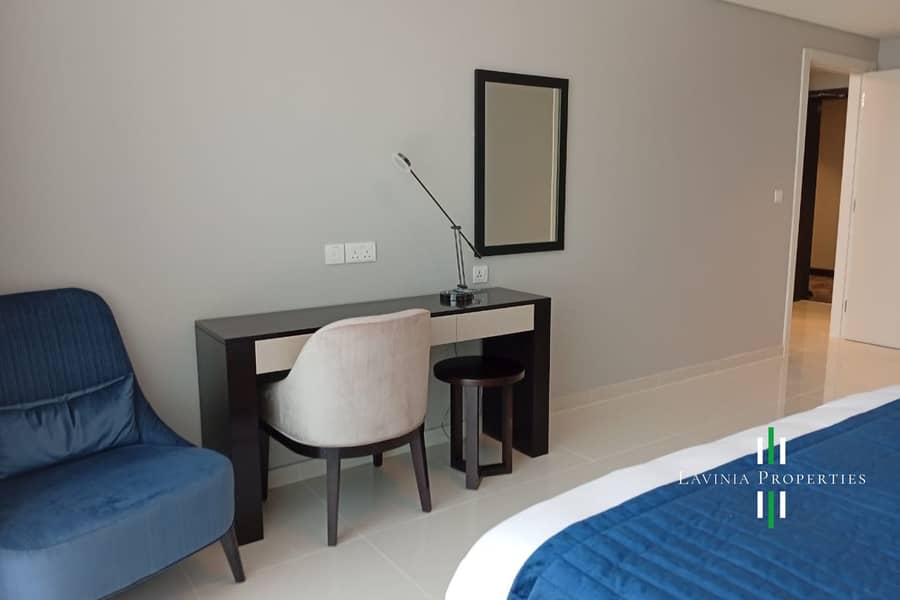 Fully Furnished | Golf View | Spacious Living Area