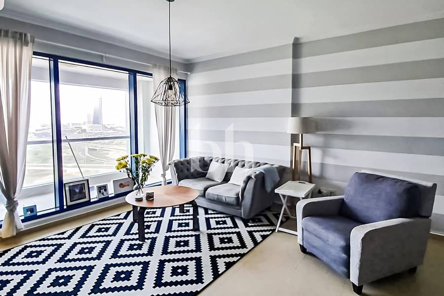 High Floor | Szr view | V O T | Huge | Furnished