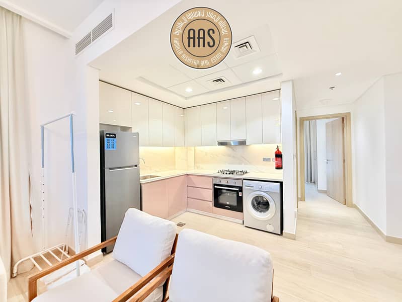 Pool + lagoon view •• 2 balconies •• chiller free •• brand new •• fully furnished 2 bedroom •• multiple options